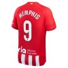 Maglia ufficiale Atlético Madrid Memphis 9 Casa 2023-24 per Uomo